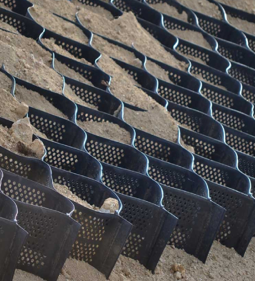 Application of Geocells