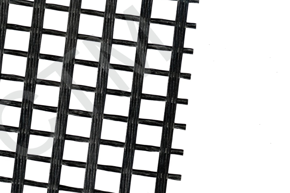 Polyester Geogrid View