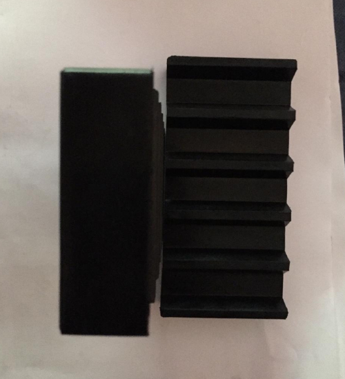 EPDM Rubber Pads side view