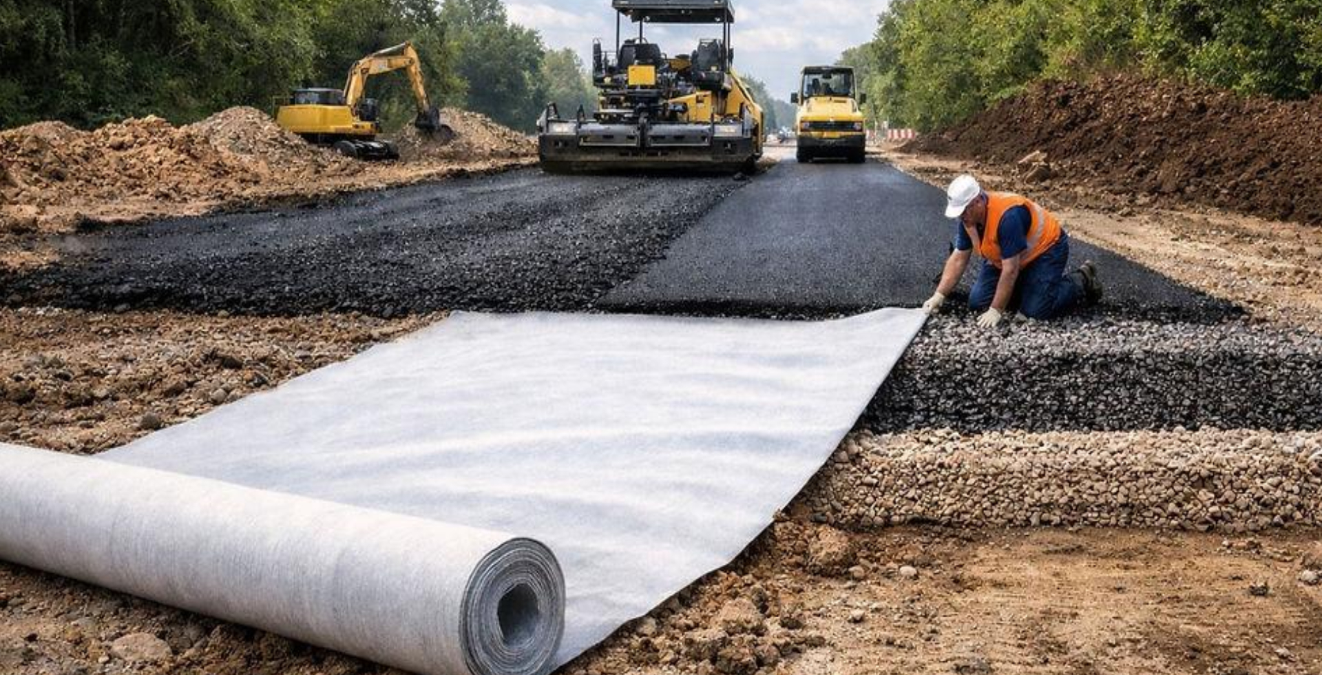 Geotextiles in Road Construction: Types, Benefits, Applications & Installation
